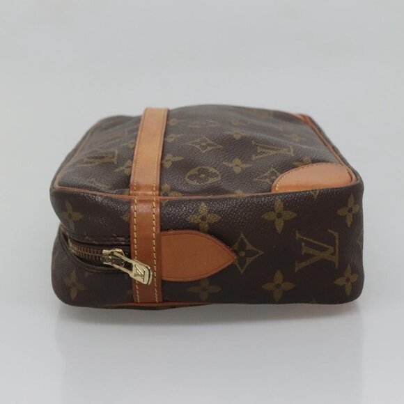 LOUIS VUITTON Monogram Compiegne 28 Clutch Bag M51845 LV Auth 129666 - Picture 4 of 16